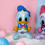 Шар 3D (24''/61 см) Фигура на подставке, Утенок Дак, 1 шт. в уп., 26207