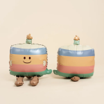 Шар 3D (24''/61 см) Милый тортик, Сатин, 1 шт., 26787