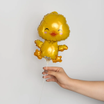 Шар (13''/33 см) Мини-фигура, Маленький утенок, 1 шт., 902905