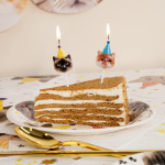 Набор свечей Фигура, Котики, 6 см, 5 шт. с держат., 629241