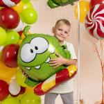 Шар (30''/76 см) Фигура 3D, Ам Ням, 1 шт. в уп., 515001