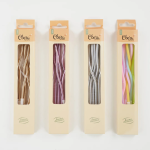 Свечи Спирали Люкс, Серебро, Металлик, 0,4*13 + 3 см, 6 шт. с держат., 802939