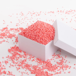 Шарики пенопласт, Красный, 2-4 мм, 10 гр., 6521337