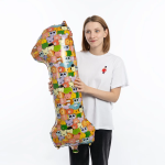 Шар (34''/86 см) Цифра, 1 Зверята, 1 шт. в уп., 131341
