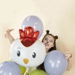 Шар (28''/71 см) Фигура, Голова, Милый Цыпленок, 1 шт., 23131