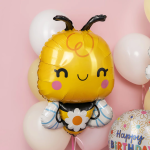 Шар (33''/84 см) Фигура, Пчелка с цветком, 1 шт., 901933