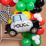 Шар (31''/79 см) Фигура, Полицейская машина, 1 шт., 27018