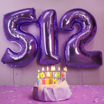 Свечи Буквы С Днем Рождения, Ассорти, 2,5 см, 1 шт. с держат., 902113