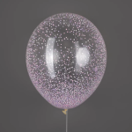 Шарики пенопласт, Цветной микс, Розовый/Сиреневый, Макарунс, 2-4 мм, 10 гр., 6231116