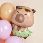 Шар (30''/76 см) Фигура, Летняя капибара, 1 шт., 26913