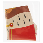 Шар (13''/33 см) Мини-фигура, Король дня, 5 шт. в уп., 943562