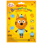 Шар 3D (39''/99 см) Ходячая Фигура, Три Кота, Коржик, 1 шт. в уп., 405018