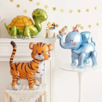 Шар (23''/58 см) Фигура 3D, Тигр, 1 шт. в уп., 23436