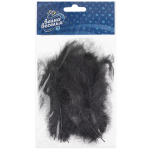 Перья, Премиум, Графит, 12-15 см, 30 шт., 6015523