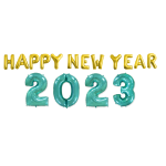 Шар (40''/102 см) Цифра, 0, Тиффани, 1 шт., 901760TF