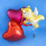 Шар (36''/91 см) Сердце, Красный, 1 шт. в уп., 36008R-P