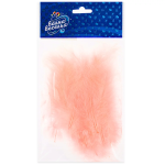 Перья, Премиум, Нежно-розовый, 12-15 см, 30 шт., 6015540