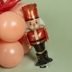 Шар (16''/41 см) Мини-фигура, Щелкунчик, Красный, 1 шт., G72089