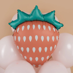 Шар (30''/76 см) Фигура, Клубника, Розовый, 1 шт., 25052