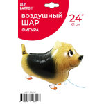 Шар 3D (24''/61 см) Ходячая Фигура, Фокстерьер, 1 шт. в уп., R509P
