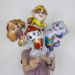 Шар (14''/36 см) Мини-фигура, Щенячий патруль, Крепыш, 1 шт., L712