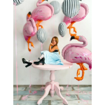 Шар (51''/130 см) Фигура, Фламинго, Розовый, 1 шт., 901682