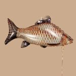 Шар (33''/84 см) Фигура, Рыба, 1 шт. в уп., 24569P