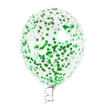 Конфетти фольга Круг, Зеленый, Металлик, 1 см, 50 г., 6015211