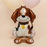 Шар 3D (24''/61 см) Фигура на подставке, Щенок, 1 шт. в уп., 26430