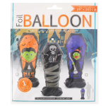 Шар 3D (39''/99 см) Фигура на подставке, Надгробие Дракулы, 1 шт. в уп., 24352