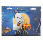 Шар 3D (49''/124 см) Фигура на подставке, Привидение с тыквой, 1 шт. в уп., 24359