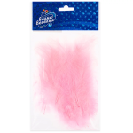 Перья, Премиум, Розовый, 12-15 см, 30 шт., 6015504