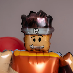 Шар (34''/86 см) Фигура, Блоки, Мальчики Герои, 1 шт. в уп., 26415P