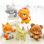 Шар (33''/84 см) Фигура, Медвежонок, 1 шт., 19660