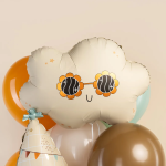 Шар (24''/61 см) Фигура, Стильное облако, 1 шт., 27195