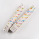 Пневмохлопушка (12/30 см), С Днем Рождения, Круги фольга, Ассорти, 1 шт., 923005