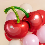 Шар (30''/76 см) Фигура, Вишня, Красный, 1 шт. в уп., 26442