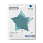 Шар (36''/91 см) Звезда, Лазурно-голубой, Голография, 1 шт. в уп., 362P02RHTS-P