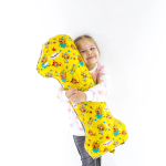 Шар (34''/86 см) Цифра, 1 Три Кота, Желтый, 1 шт. в уп., 401121