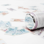 Пневмохлопушка (16/40 см), Деньги, Рубли, 1 шт., 8240NRS