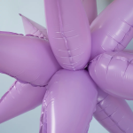 Шар 3D (26''/66 см) Звезда, Составная, Светло-сиреневый, Макарунс, 1 шт. в уп., 23567