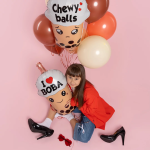 Шар (32''/81 см) Фигура, Баббл Ти, 1 шт., 26270