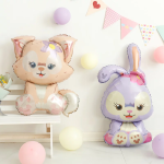 Шар (32''/81 см) Фигура, Лисенок, 1 шт. в уп., 23194P