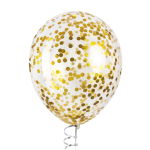 Конфетти фольга Круг, Сусальное золото, Хром, 1 см, 50 г., 6015417