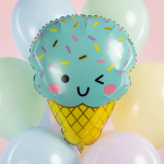 Шар (23''/58 см) Фигура, Мятное мороженое, 1 шт., 23347