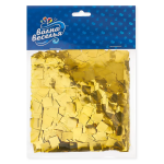 Конфетти фольга Квадрат, Золото, Металлик, 1 см, 50 г., 6015260