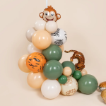 Шар (14''/36 см) Мини-фигура, Дикий леопард, 1 шт., 902863