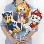 Шар (14''/36 см) Мини-фигура, Щенячий патруль, Гончик Чейз, 1 шт., L699