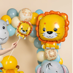 Шар (13''/33 см) Мини-фигура, Левушка, 5 шт. в уп., 943487