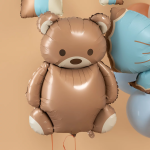 Шар (35''/89 см) Фигура, Мишка, Сатин, 1 шт. в уп., 26336P